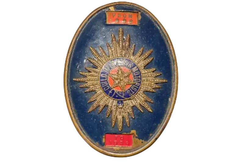 Guild of Master Motorists Badge-For Sale