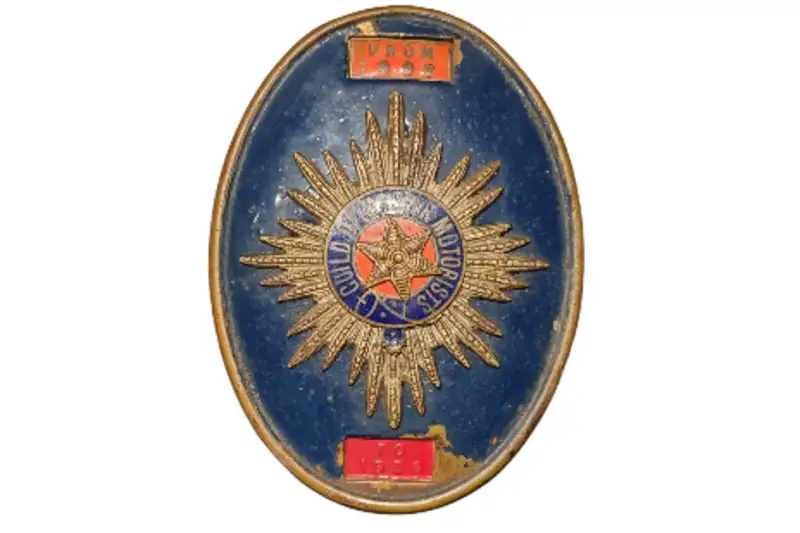 Guild of Master Motorists Badge-For Sale