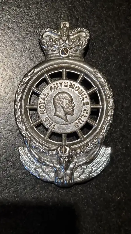 RAC Full Member's Badge Number 00009 -For Sale