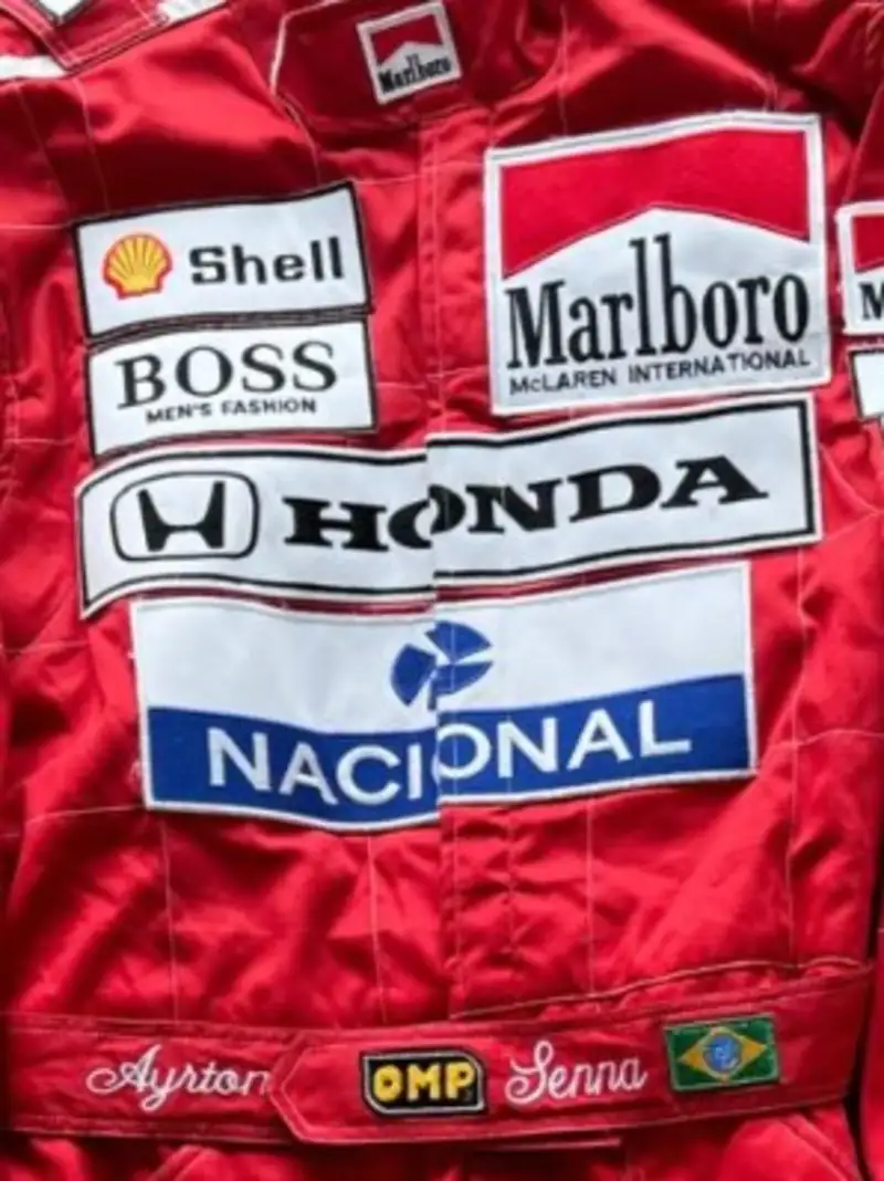 Ayrton Senna Replica 1998 Marlboro McLaren Race Suit-For Sale