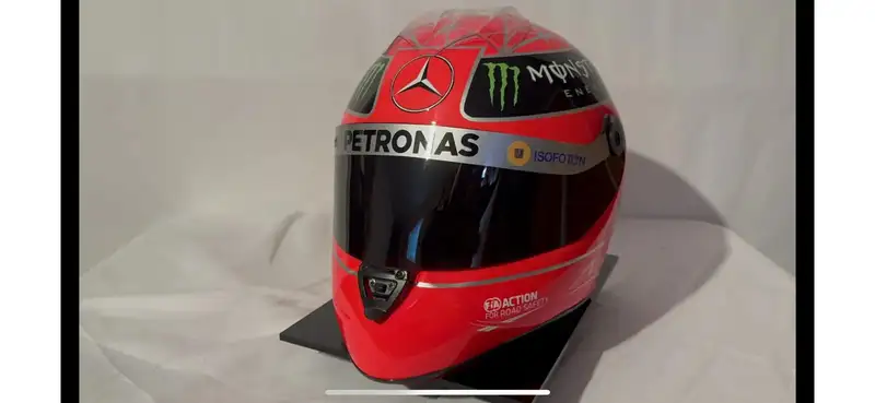 Michael Schumacher Replica Mercedes Helmet-For Sale