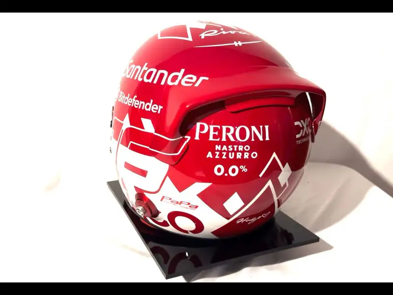 Charles Leclerc Replica Helmet Signed to the Visor-Sold