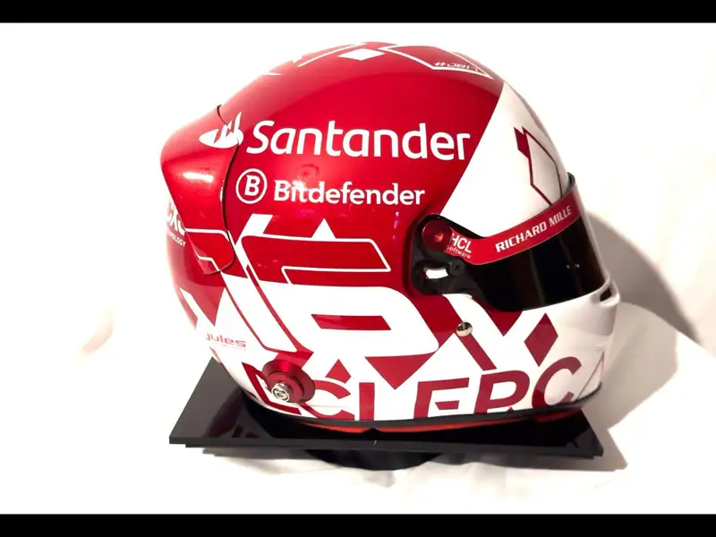 Charles Leclerc Replica Helmet Signed to the Visor-Sold