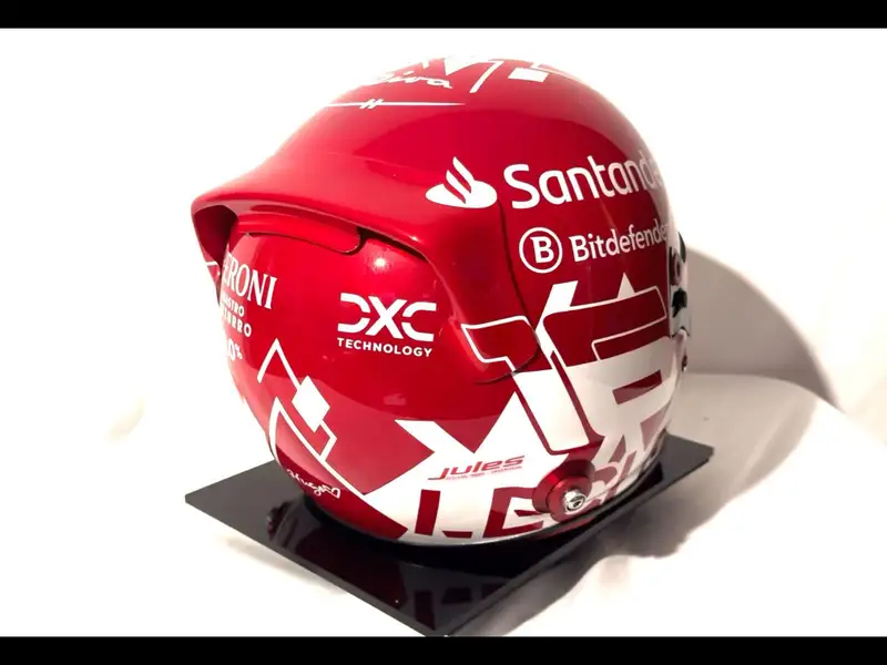 Charles Leclerc Replica Helmet Signed to the Visor-Sold