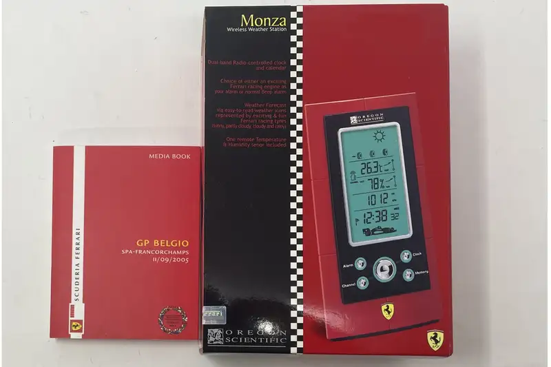 Monza Ferrari-Branded Weatherstation Plus Spa-Francorchamps -For Sale