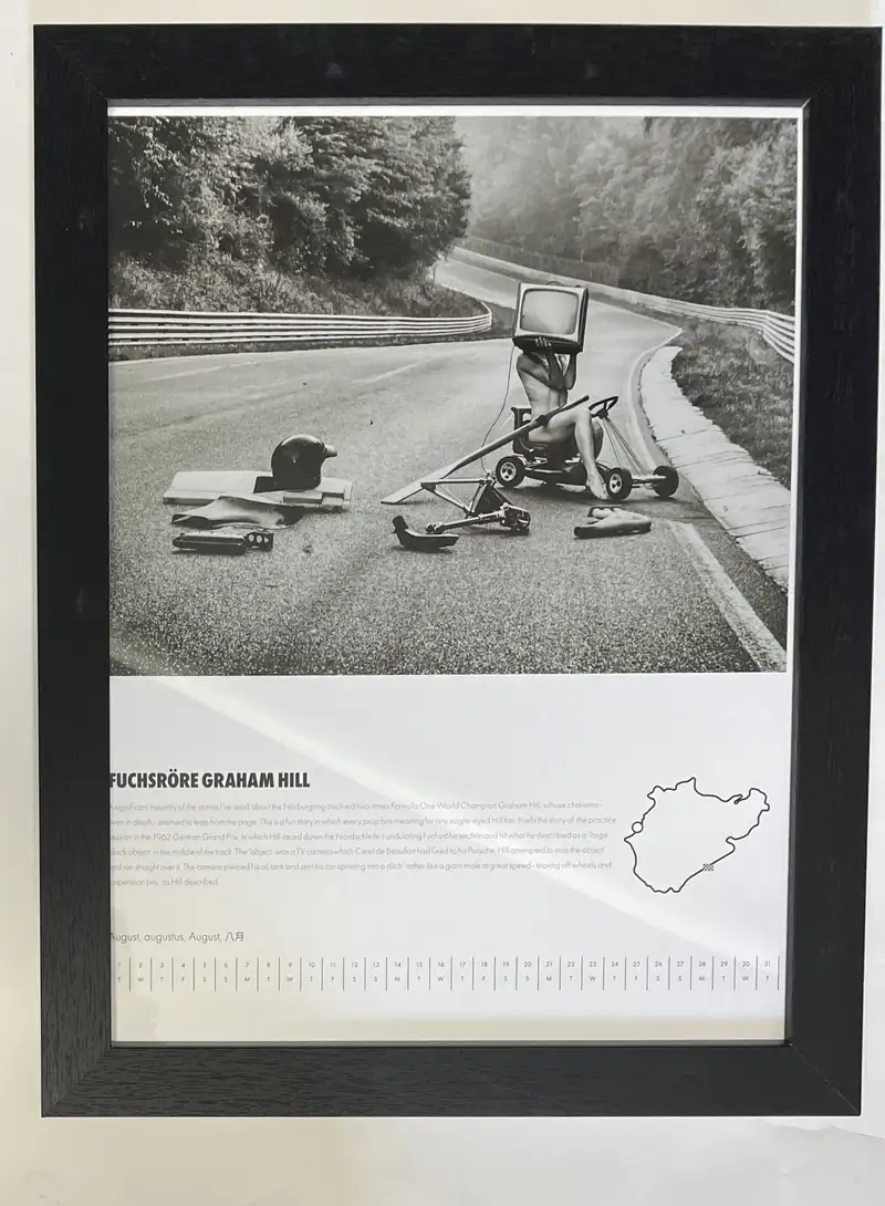 Twelve Rachel Clegg Nürburgring and TT Framed Photographs-For Sale