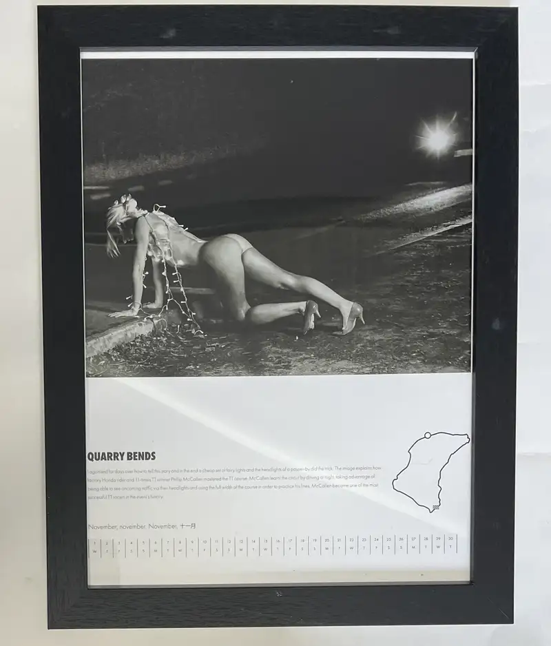 Twelve Rachel Clegg Nürburgring and TT Framed Photographs-For Sale