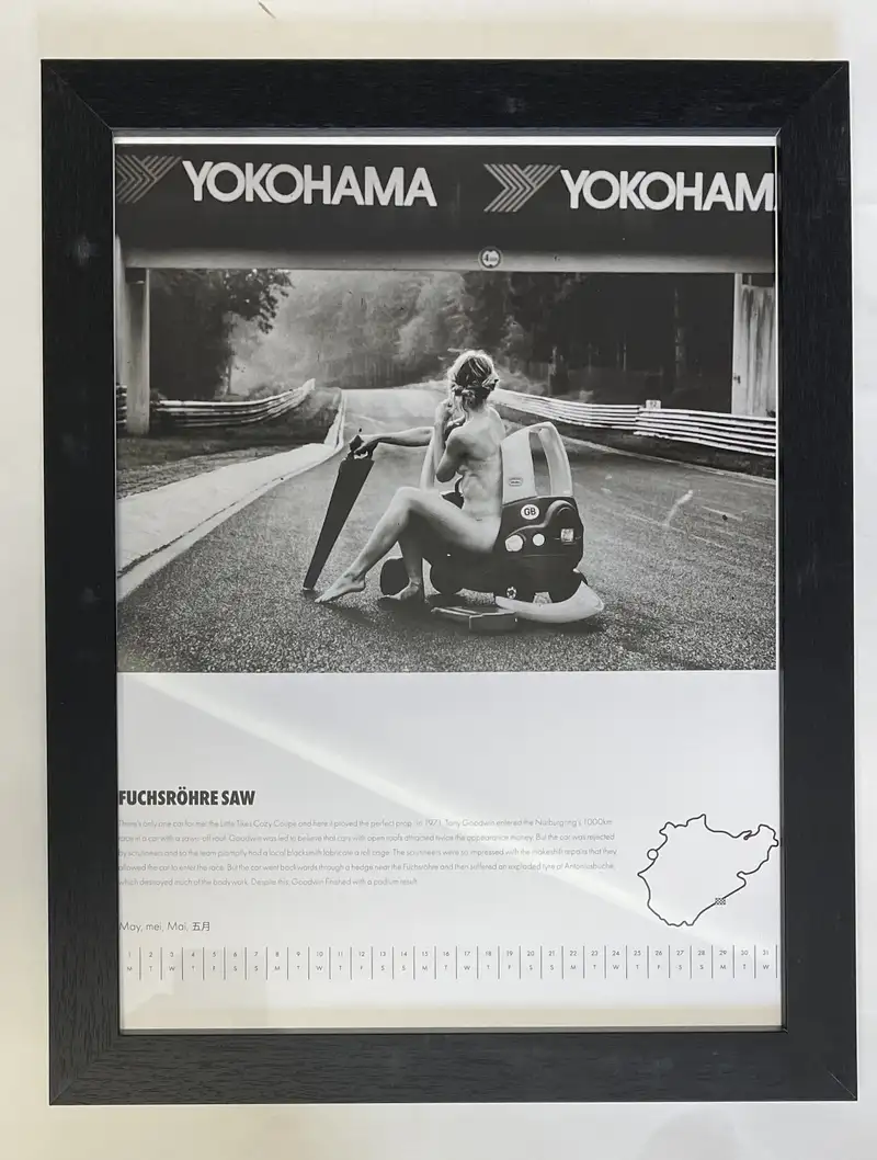 Twelve Rachel Clegg Nürburgring and TT Framed Photographs-For Sale