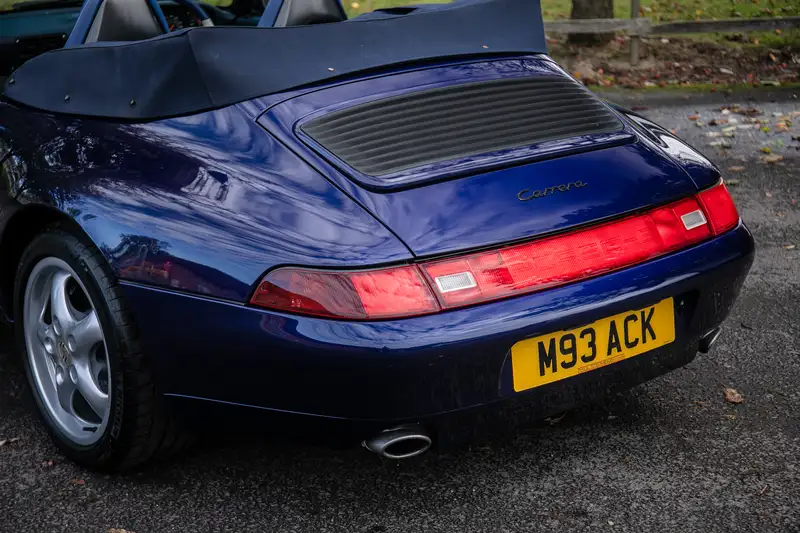 1995 Porsche 911 (993) Cabriolet - Manual-Sold