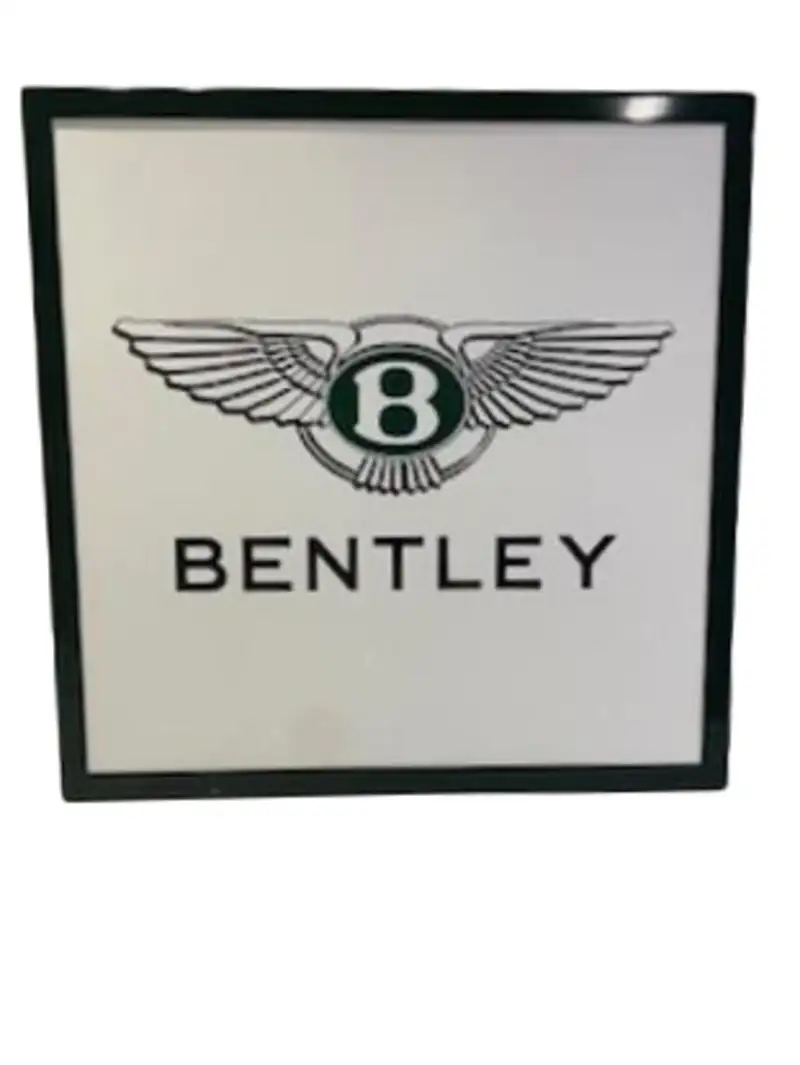 'Bentley' Illuminated Metal Framed Sign-For Sale