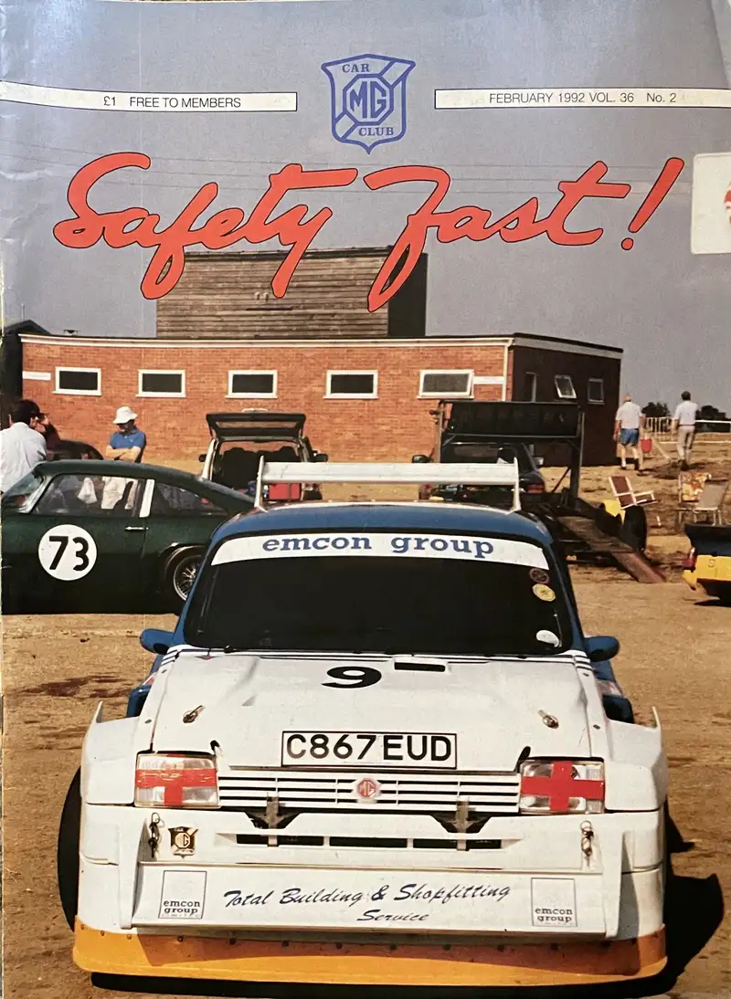 A Complete Set of Safety Fast! - The MG Car Club Official Ma-For Sale