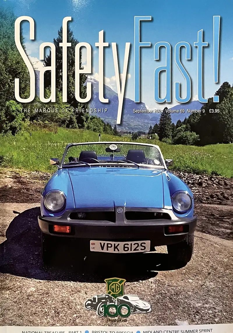 A Complete Set of Safety Fast! - The MG Car Club Official Ma-For Sale