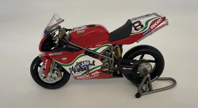 A Signed Collection of Ten 1:12th Scale Minichamps Motorbike-For Sale