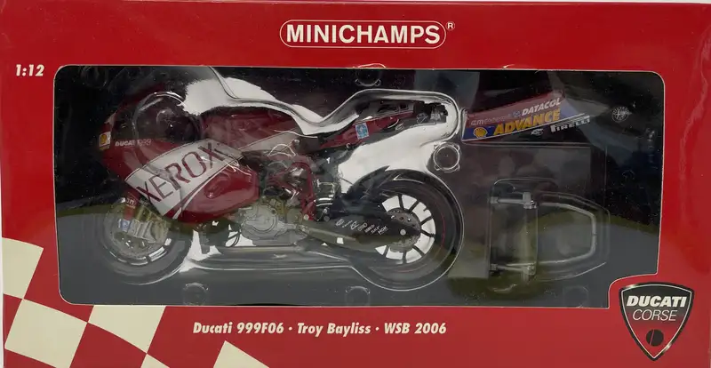 A Signed Collection of Ten 1:12th Scale Minichamps Motorbike-For Sale