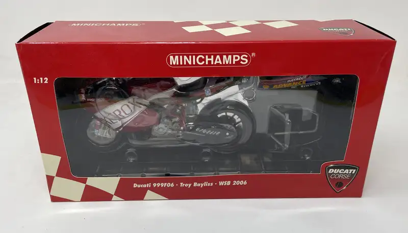 A Signed Collection of Ten 1:12th Scale Minichamps Motorbike-For Sale