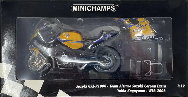 A Signed Collection of Ten 1:12th Scale Minichamps Motorbike-For Sale