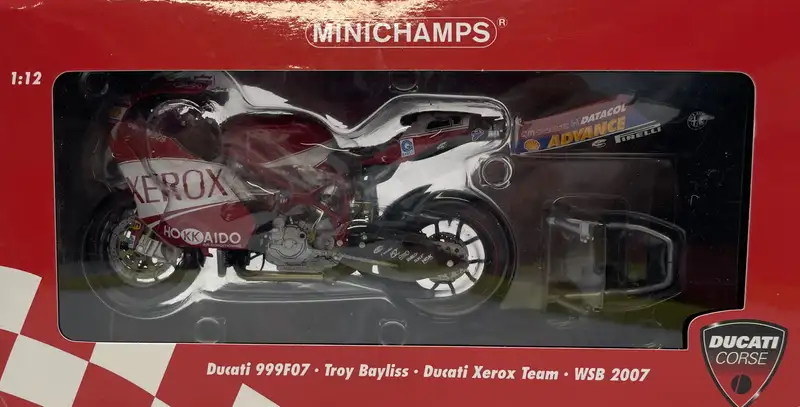 A Signed Collection of Ten 1:12th Scale Minichamps Motorbike-For Sale