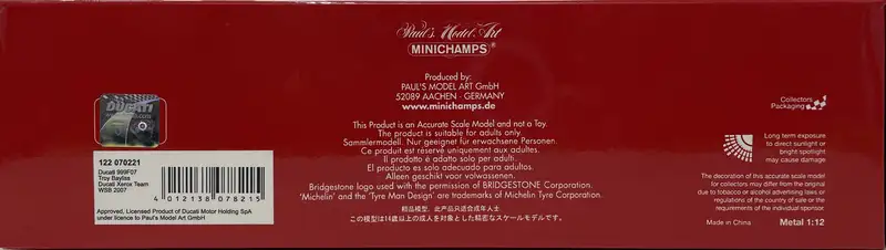 A Signed Collection of Ten 1:12th Scale Minichamps Motorbike-For Sale