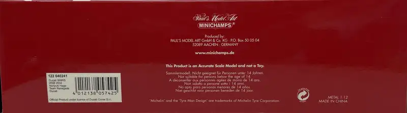 A Signed Collection of Ten 1:12th Scale Minichamps Motorbike-For Sale