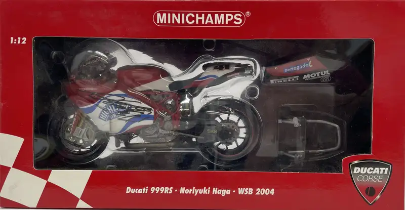 A Signed Collection of Ten 1:12th Scale Minichamps Motorbike-For Sale