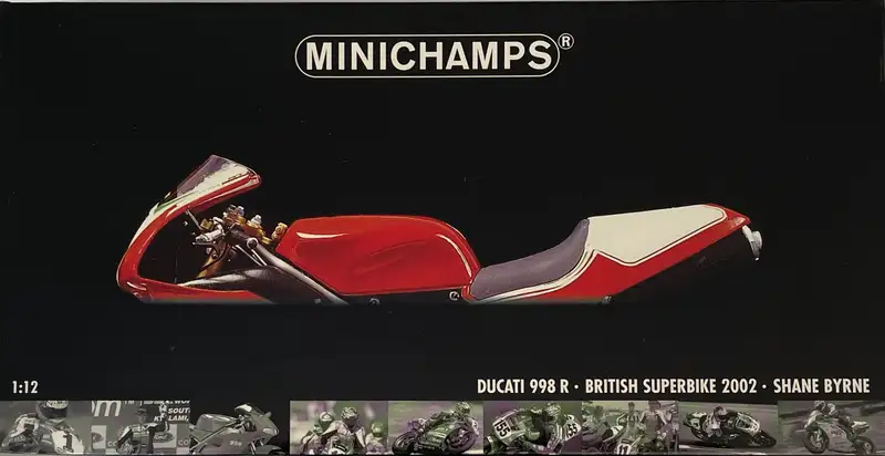 A Signed Collection of Ten 1:12th Scale Minichamps Motorbike-For Sale