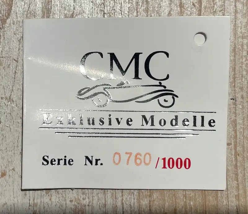 Highly Detailed CMC 1:18th Scale 1938 Mercedes Benz W154 #24-For Sale