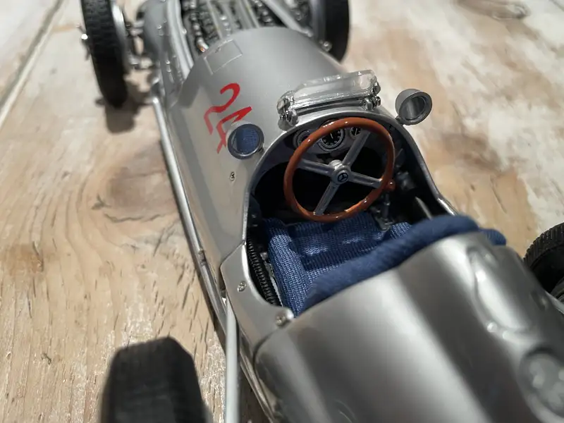 Highly Detailed CMC 1:18th Scale 1938 Mercedes Benz W154 #24-For Sale