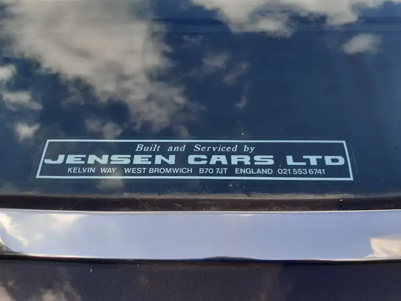 1974 Jensen Interceptor III - Just 9,145 Genuine Miles-Sold