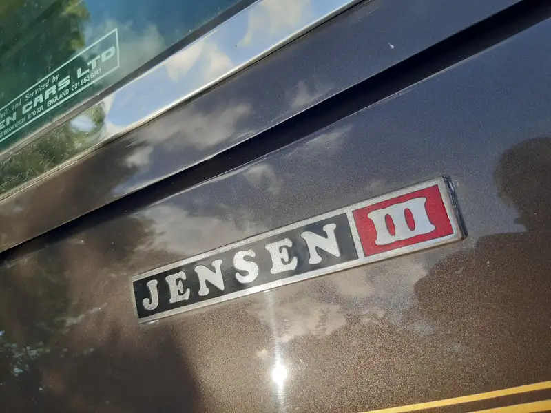 1974 Jensen Interceptor III - Just 9,145 Genuine Miles-Sold