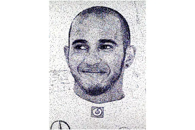 'Lewis Hamilton' by Nikki Douthwaite-For Sale
