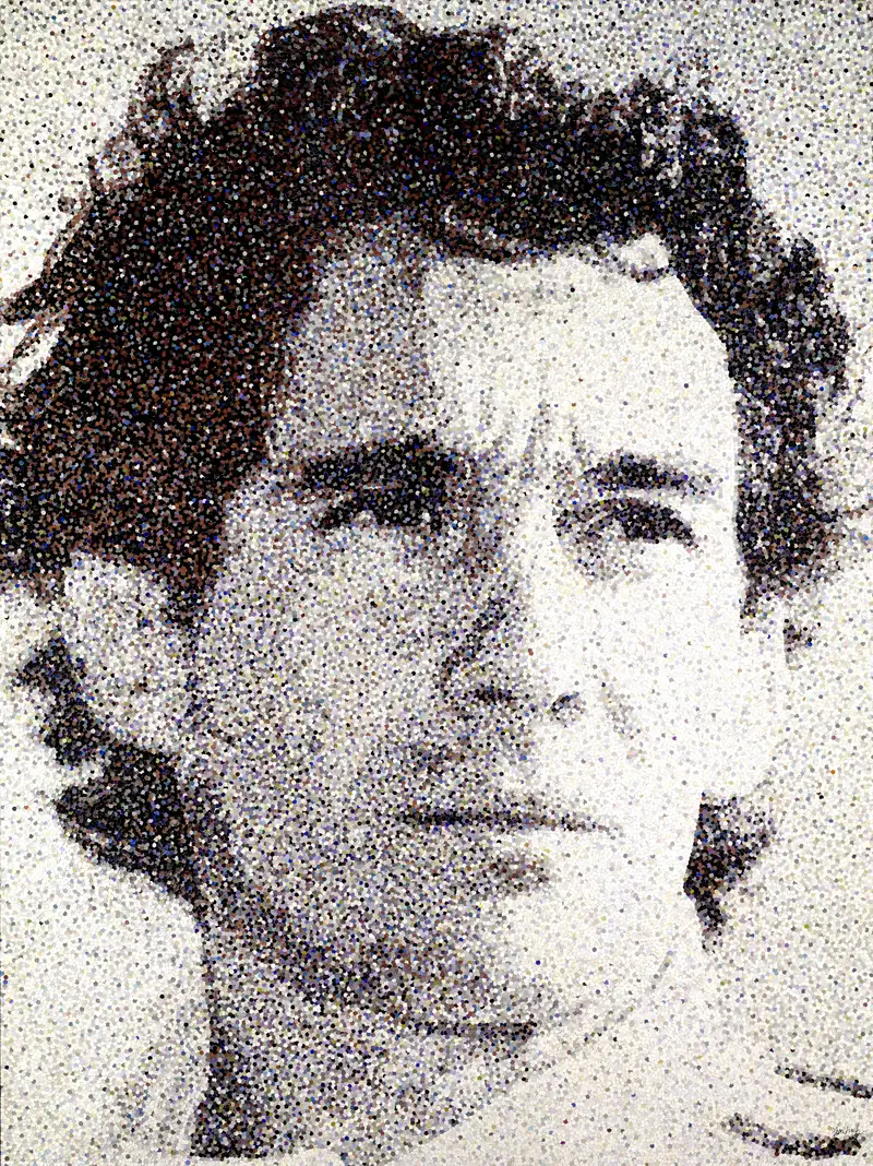 'Ayrton Senna' by Nikki Douthwaite-For Sale