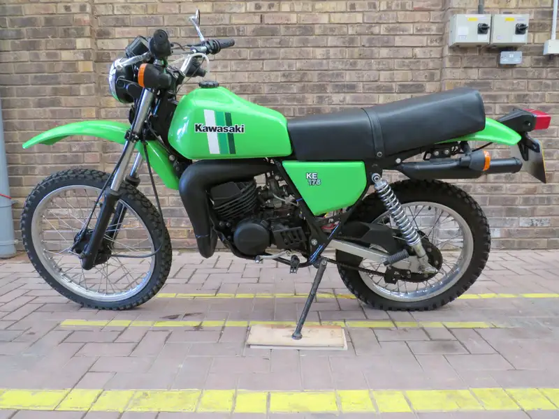 Iconic Auctioneers | 1981 Kawasaki KE175D 174cc-Sold