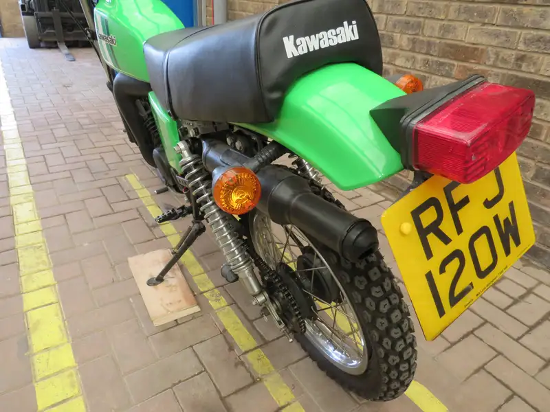 Iconic Auctioneers | 1981 Kawasaki KE175D 174cc-Sold