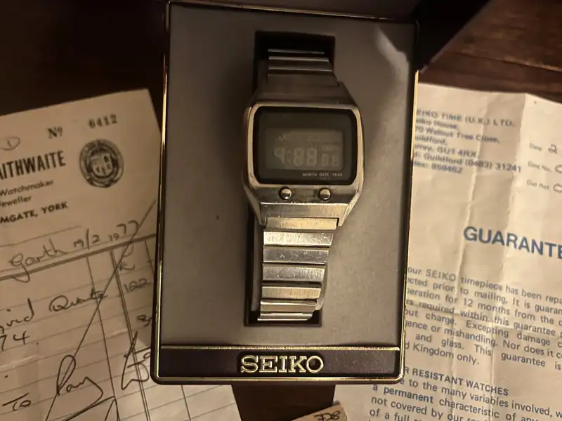1977 Seiko 0674 5009 Quartz LC - 