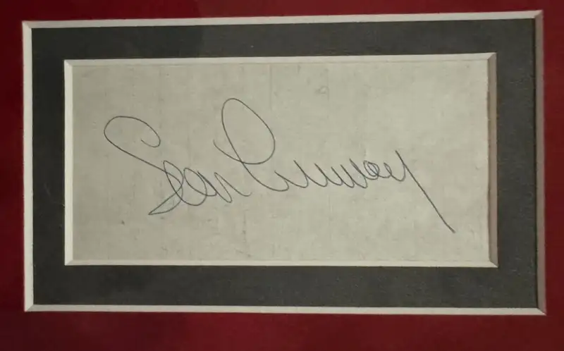 Large James Bond Goldfinger Production - signed Sean Connery-For Sale