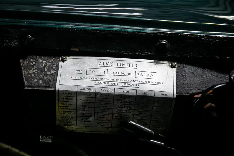 1959 Alvis TD21 DHC-Sold