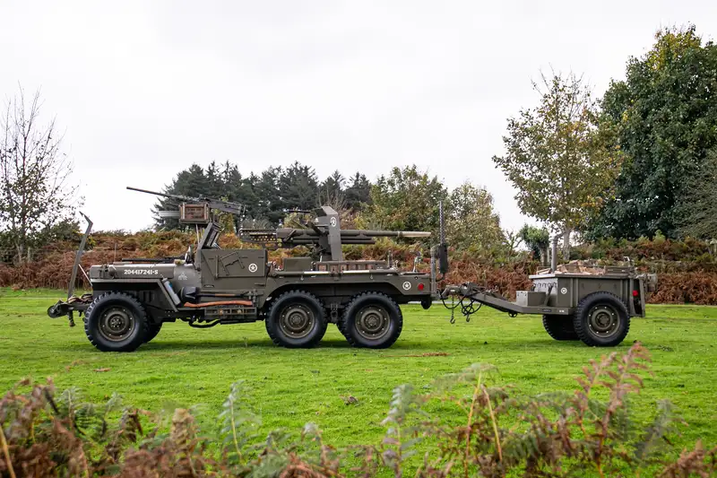 1943 Willys Jeep MB - MT 6x6 Homage with Trailer-For Sale
