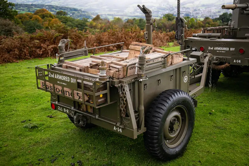 1943 Willys Jeep MB - MT 6x6 Homage with Trailer-For Sale