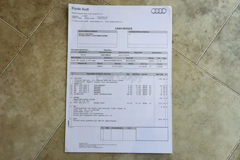 2007 Audi R8 V10 Coupe - Manual-For Sale