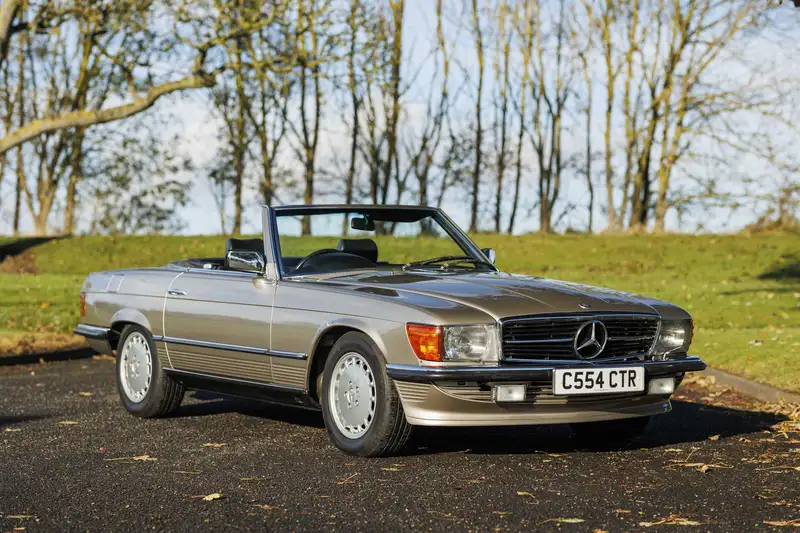 1986 Mercedes-Benz SL500 (R107) with just 13,000 miles-Sold