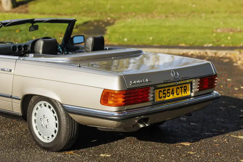 1986 Mercedes-Benz SL500 (R107) with just 13,000 miles-Sold