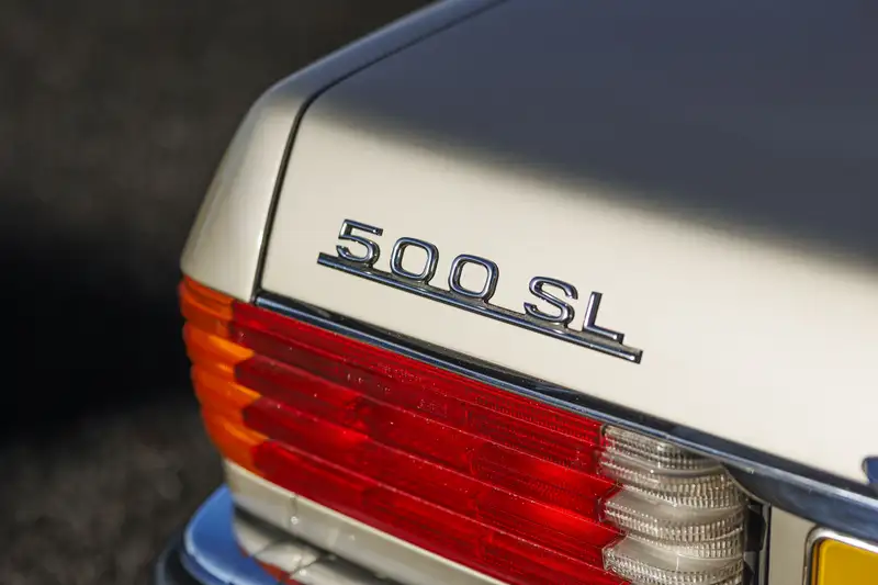 1986 Mercedes-Benz SL500 (R107) with just 13,000 miles-Sold