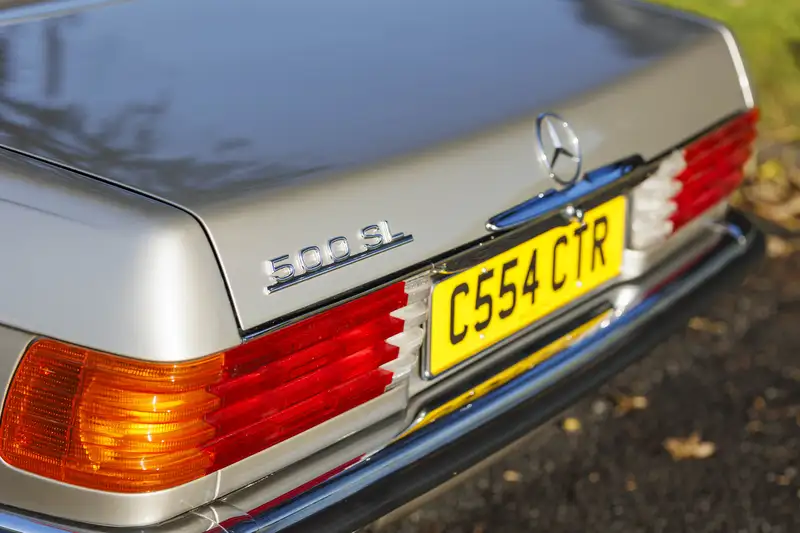 1986 Mercedes-Benz SL500 (R107) with just 13,000 miles-Sold