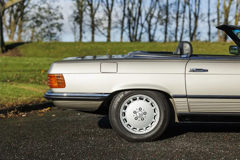 1986 Mercedes-Benz SL500 (R107) with just 13,000 miles-Sold