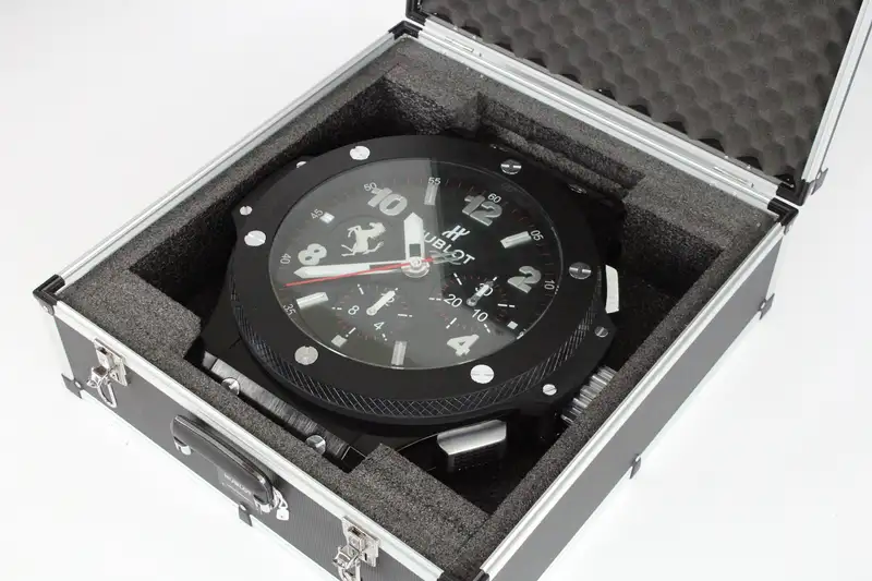 Rare Hublot Big Bang 'Ferrari' Dealership Wall Clock in Flig-For Sale