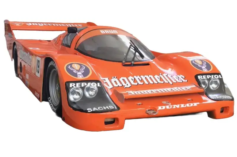 Large Detailed Model of the Jagermeister Sponsored Porsche 9-Sold