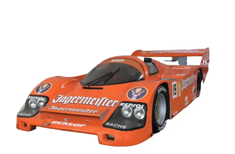Large Detailed Model of the Jagermeister Sponsored Porsche 9-Sold