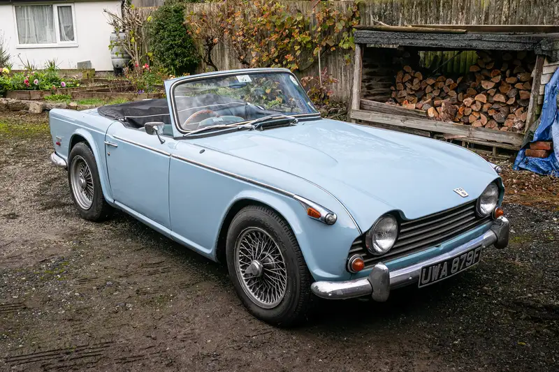 Voiture Triumph TR5 PI Cabriolet 1968 a vendre