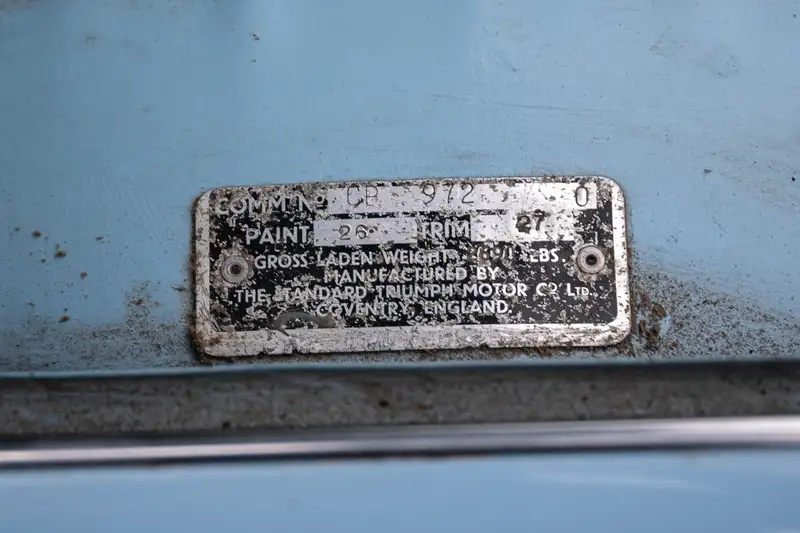 1968 Triumph TR5 PI Overdrive -Sold