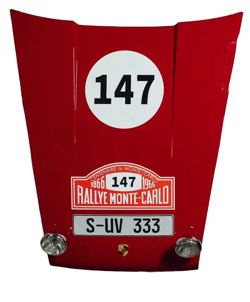 Porsche 911 S #147 Mote Carlo Rally Tribute Full Size Displa-For Sale